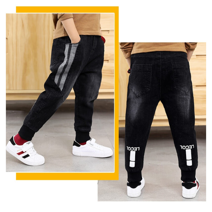 Boys' Denim Trousers Trousers Children's Clothing | Anvare