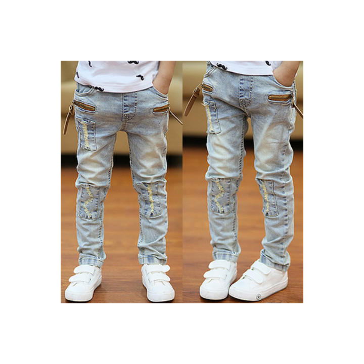 Boys' Denim Trousers Trousers Children's Clothing | Anvare