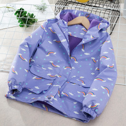 Kids' Coat Windproof Waterproof Jacket Fleece-lined Camouflage Clothing | Anvare