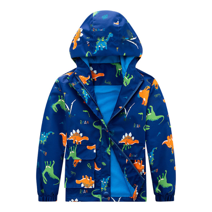Kids' Coat Windproof Waterproof Jacket Fleece-lined Camouflage Clothing | Anvare
