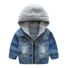 Boys And Children Washed Soft Denim Jacket | Anvare