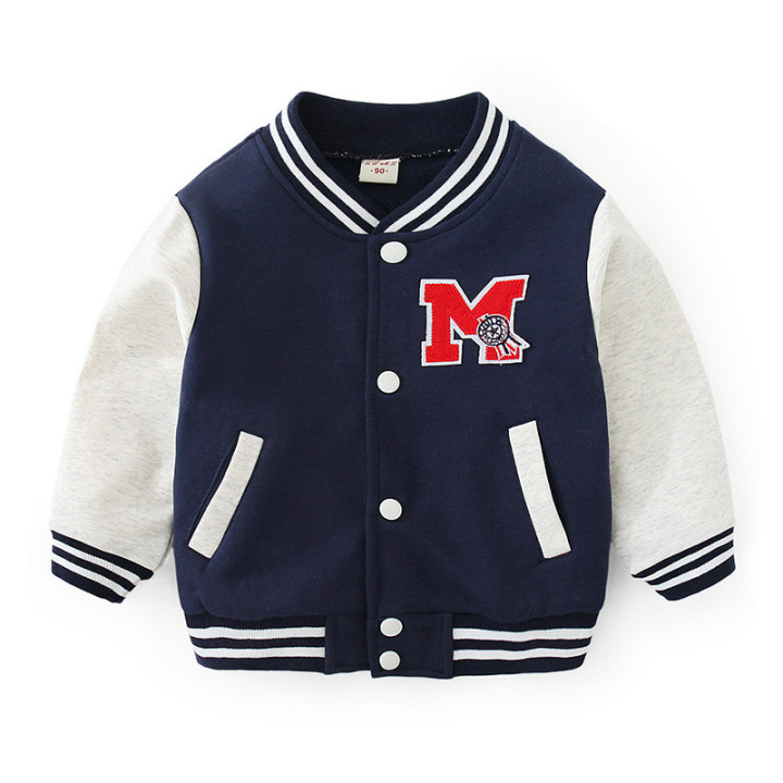 Children's Cardigan Jacket Baseball Sweater Set | Anvare