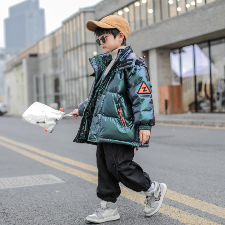 Western Style Big Kids Thick Winter Children's White Duck Down Jacket | Anvare